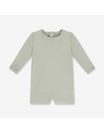 Minene – Ολόσωμο Μαγιώ με Μανίκια UV Olive (6-24 μηνών) - 18-24m  |  241480053018M