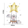 Sipo Wall sticker Bunny on swing