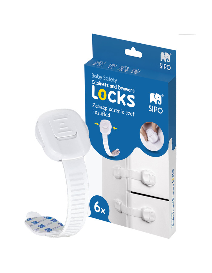 Baby Wise Door Safety Locks 6pcs