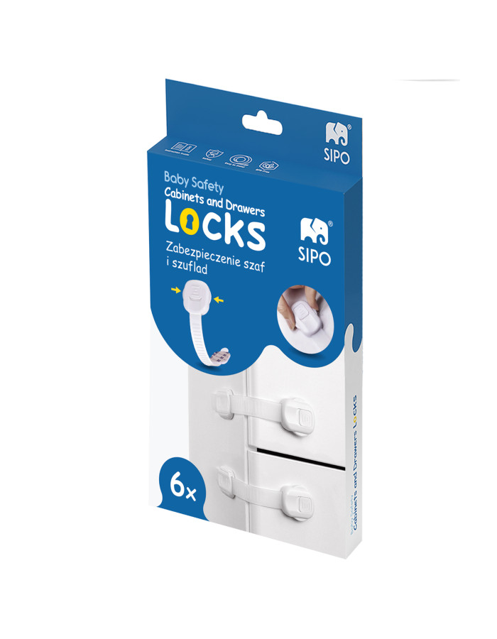 Baby Wise Door Safety Locks 6pcs