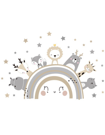 Sipo Wall sticker Cute Animals | SIP-WS63030 Sipo Wall sticker Cute Animals | SIP-WS63030