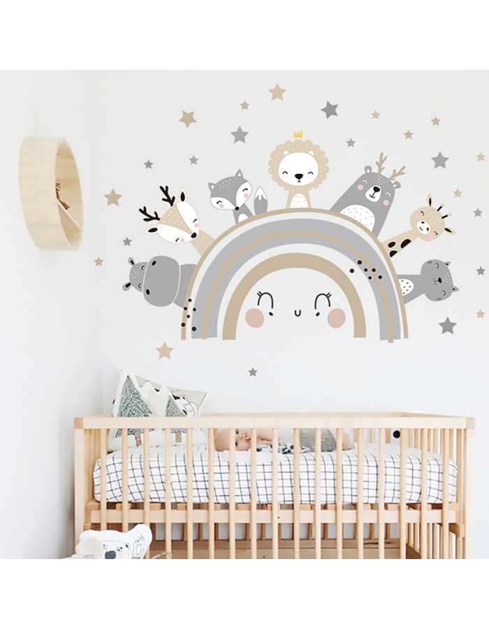 Sipo Wall sticker Cute Animals  |  SIP-WS63030