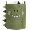 Sipo Childrens Storage Basket made of Fabric Green 40x40x50cm 1pcs