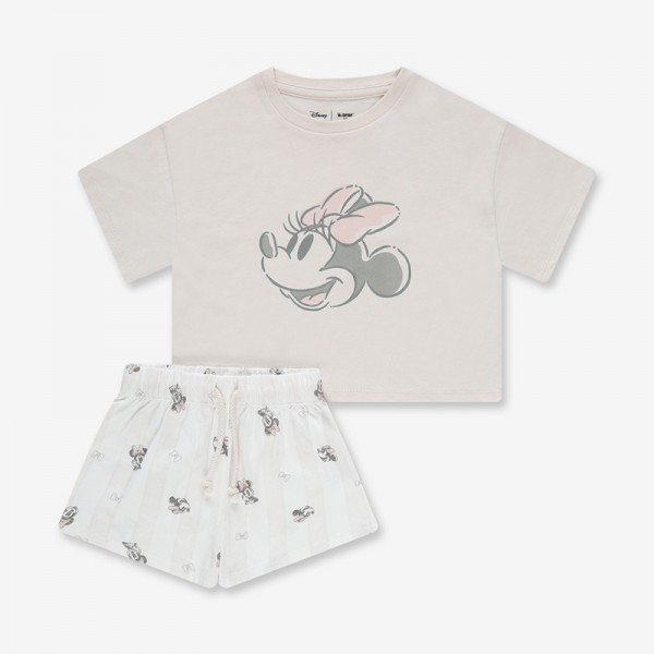 Minene – Disney Σετ Μπλούζα & Σορτς Light Pink (2-8 ετών) - 4-5 ΕΤΩΝ Minene – Disney Σετ Μπλούζα & Σορτς Light Pink (2-8 ετών) - 4-5 ΕΤΩΝ