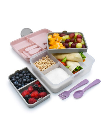 Melii – Διώροφο Bento - Pink-Purple