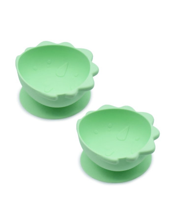 Melii Baby Food Bowl made of Silicone 2pcs