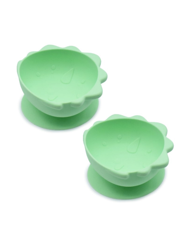 Melii Baby Food Bowl made of Silicone 2pcs