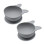Melii Baby Food Bowl made of Silicone 2pcs