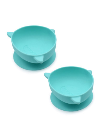 Melii Baby Food Bowl made of Silicone 2pcs