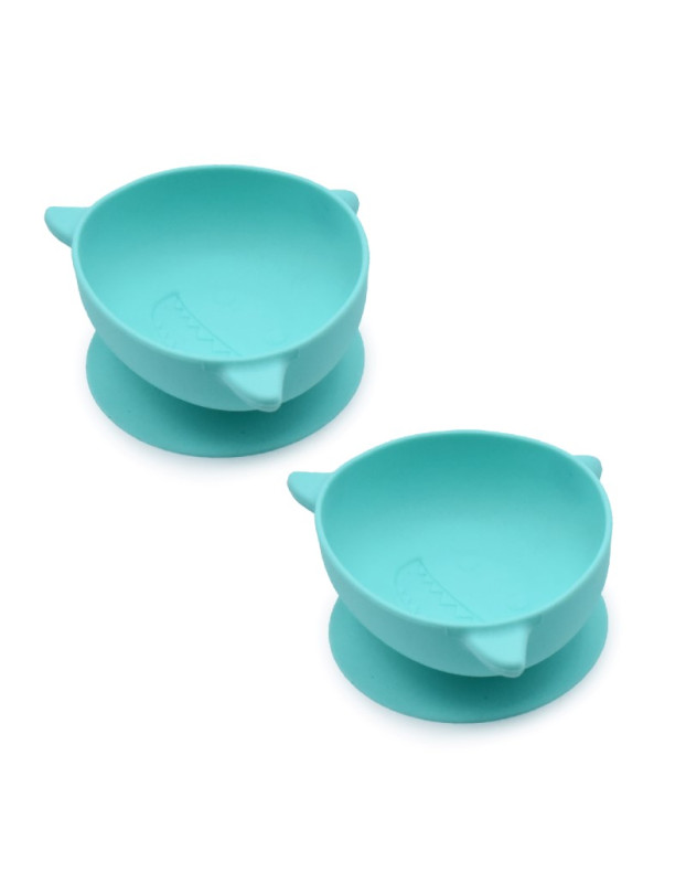 Melii Baby Food Bowl made of Silicone 2pcs