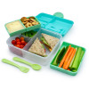Melii Plastic Kids Food Container 0.118lt Light Blue