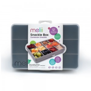 Melii – Snackle Box Large Grey