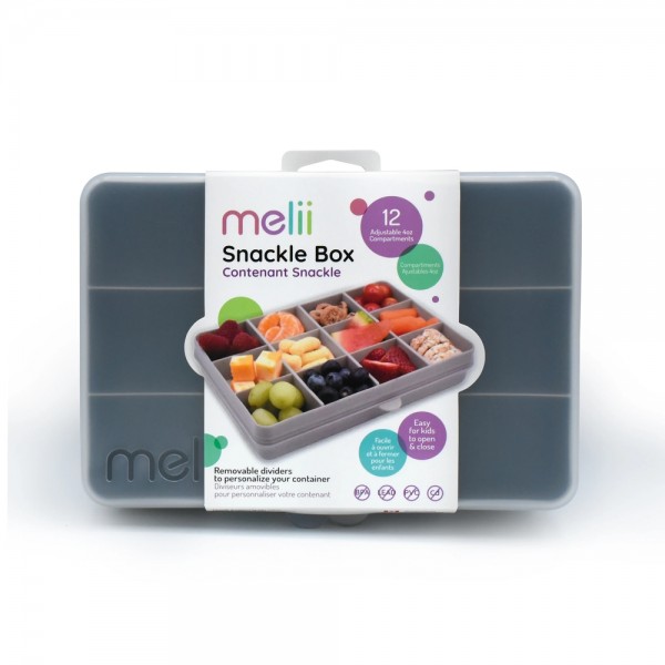 Melii – Snackle Box Large Grey