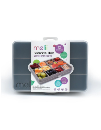 Melii – Snackle Box Large Grey