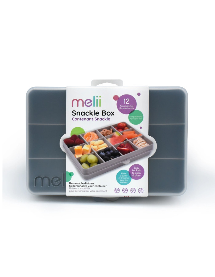 Melii – Snackle Box Large Grey