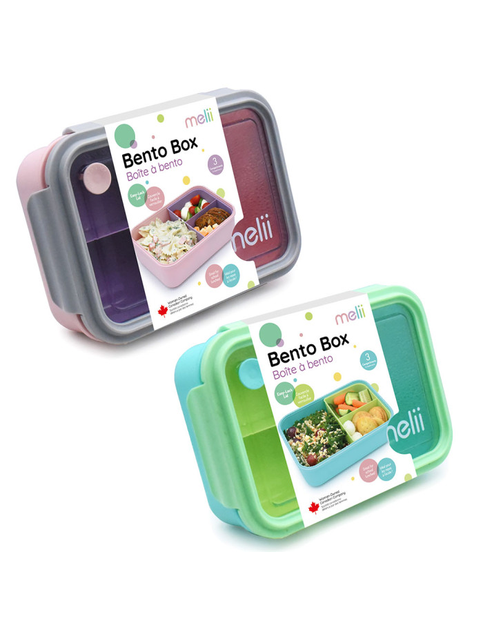 Melii – Bento 3 θέσεων 1250ml Blue – Mint New  |  MEL21951