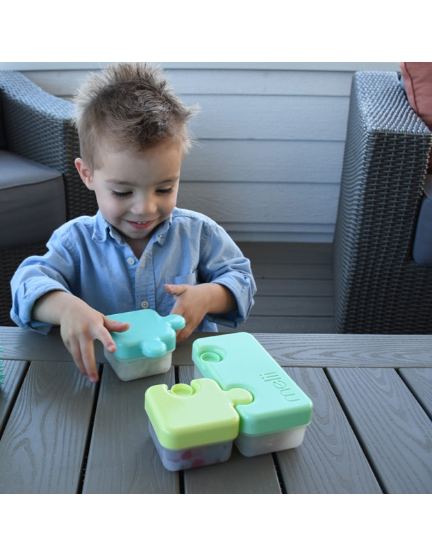 Melli – Φαγητοδοχείο Puzzle Bento 2 τεμάχια – Boys