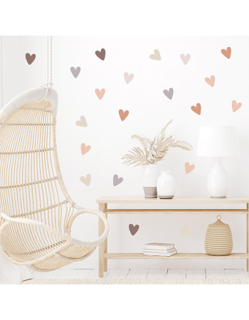 Sipo wall stickers Boho Hearts