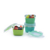 Melii – Glass Containers σε θήκες σιλικόνης (160ml set of 3) – mint,blue,lime | MEL16951 Melii – Glass Containers σε θήκες σιλικόνης (160ml set of 3) – mint,blue,lime | MEL16951