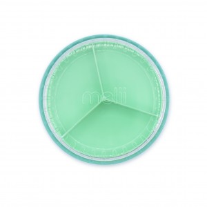 Melii Plastic Kids' Food Container 0.342lt Blue-Mint