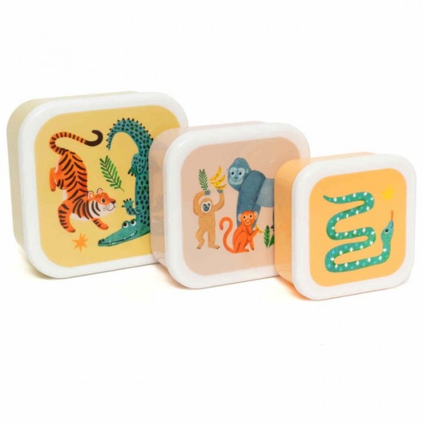 Petit Monkey – Lunch Box Set Upside Down Animals Petit Monkey – Lunch Box Set Upside Down Animals