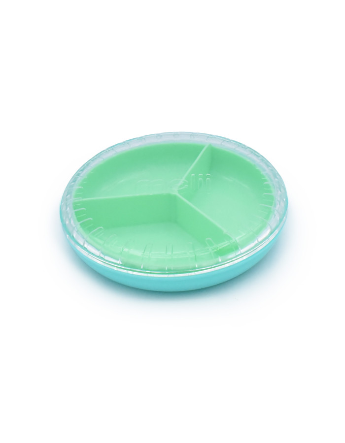 Melii Plastic Kids Food Container 0.342lt Blue-Mint