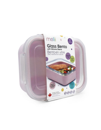 Melii Kids' Food Container made of Silicone 0.74lt Pink