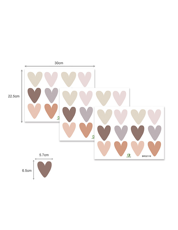Sipo wall stickers Boho Hearts Sipo wall stickers Boho Hearts