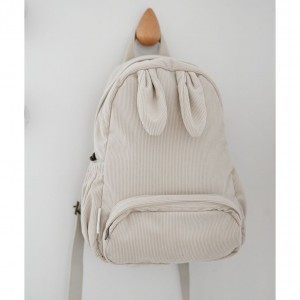 Minene Παιδικό Backpack Cream Bunny