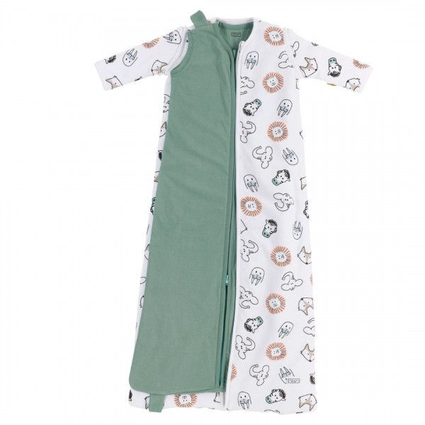 Meyco Baby Animal Υπνόσακος 4 εποχές Πολύχρωμος