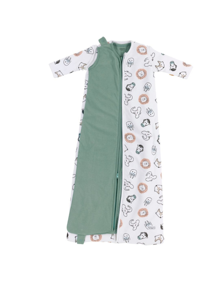 Meyco Baby Animal Υπνόσακος 4 εποχές Πολύχρωμος Meyco Baby Animal Υπνόσακος 4 εποχές Πολύχρωμος