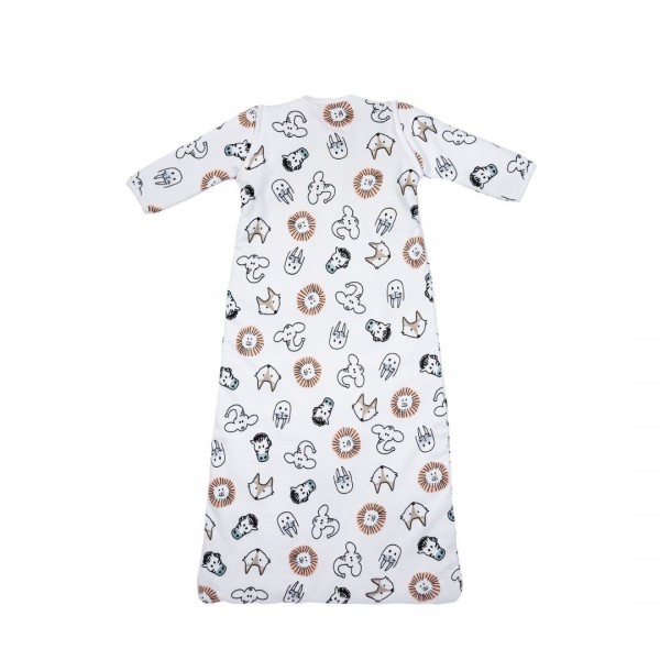 Meyco Υπνόσακος Animal με αποσπώμενα μανίκια (0-5 ετών) - 70cm