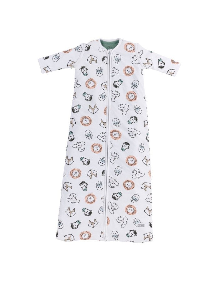 Meyco Baby Animal Υπνόσακος 4 εποχές Πολύχρωμος Meyco Baby Animal Υπνόσακος 4 εποχές Πολύχρωμος