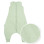 Meyco Υπνόσακος με πόδια Slub – soft green (9 μηνών-5 ετών) - 80cm