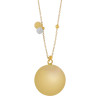 ProudMama Bola Olivia Gold Chain Γκρι Aχάτης  |  PM-661