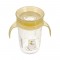 Εκπαιδευτικό Ποτηράκι 360° 240 ml με Χερούλια Yellow