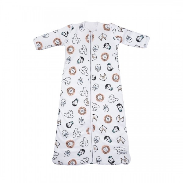 Meyco Υπνόσακος Animal με αποσπώμενα μανίκια (0-5 ετών) - 90cm