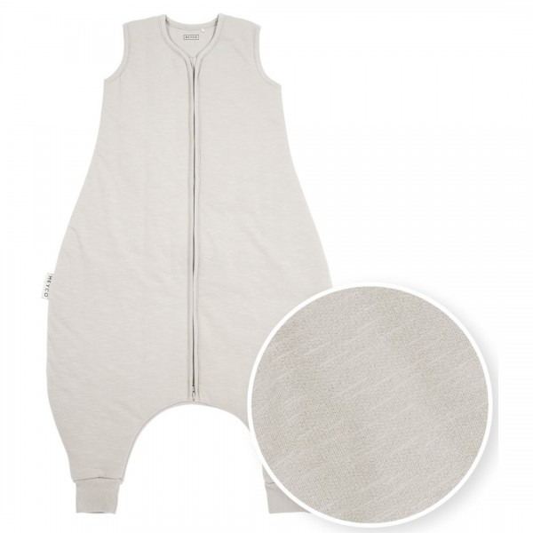 Meyco Υπνόσακος με πόδια Slub grey (9 μηνών – 5 ετών) - 104cm