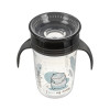 Εκπαιδευτικό Ποτηράκι 360° 240 ml με Χερούλια Black