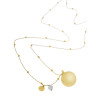 ProudMama Bola Olivia Gold Chain Αμέθυστος  |  PM-660