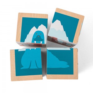 BS Toys – Παιχνίδι Puzzle Ξύλινων Κύβων