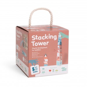 BS Toys – Πύργος στοίβαξης – Ζώα Αρκτικής