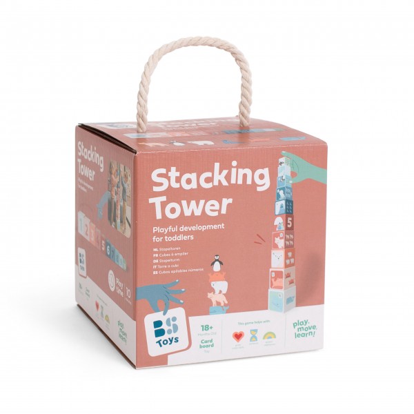 BS Toys – Πύργος στοίβαξης – Ζώα Αρκτικής