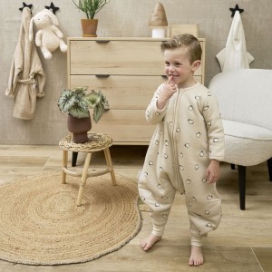 Meyco – 100% Βαμβακερός Υπνόσακος με ποδαράκια και μανίκια Penguin - 104cm