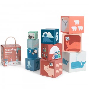 BS Toys – Πύργος στοίβαξης – Ζώα Αρκτικής