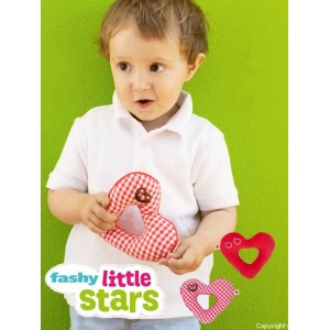 Καρδούλα Υφασμάτινη με Κουδουνάκι