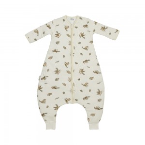 Meyco – 100% Βαμβακερός Υπνόσακος με ποδαράκια και μανίκια Robin - 80cm