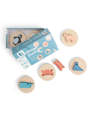 BS Toys – Puzzle Με Σφηνώματα
