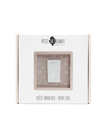 Print Box – Pretty Hearts - Petit Artichaut Keepsake Imprint made of Wood