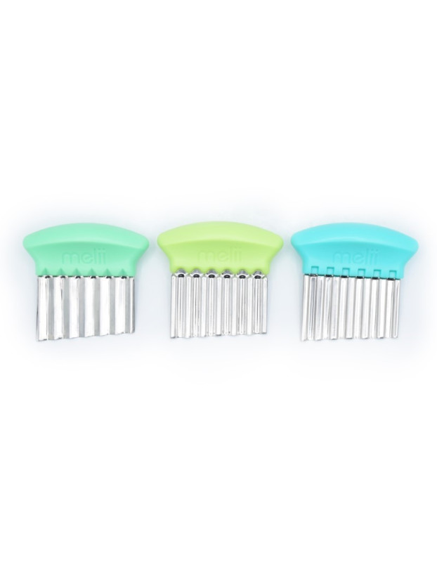 Melii – Crinkle Cutters Blue
